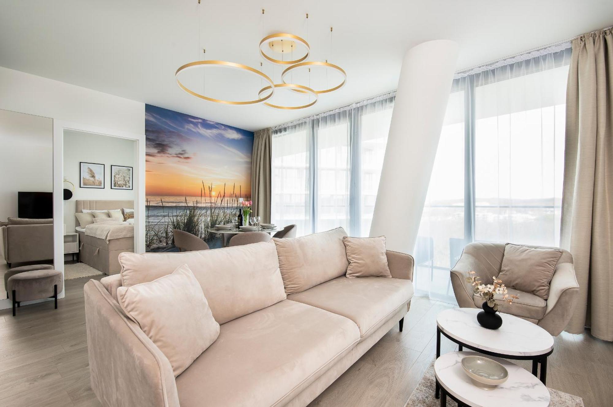 Ferienwohnung Wave Panorama 8Th Floor Sea View Misdroy Exterior foto