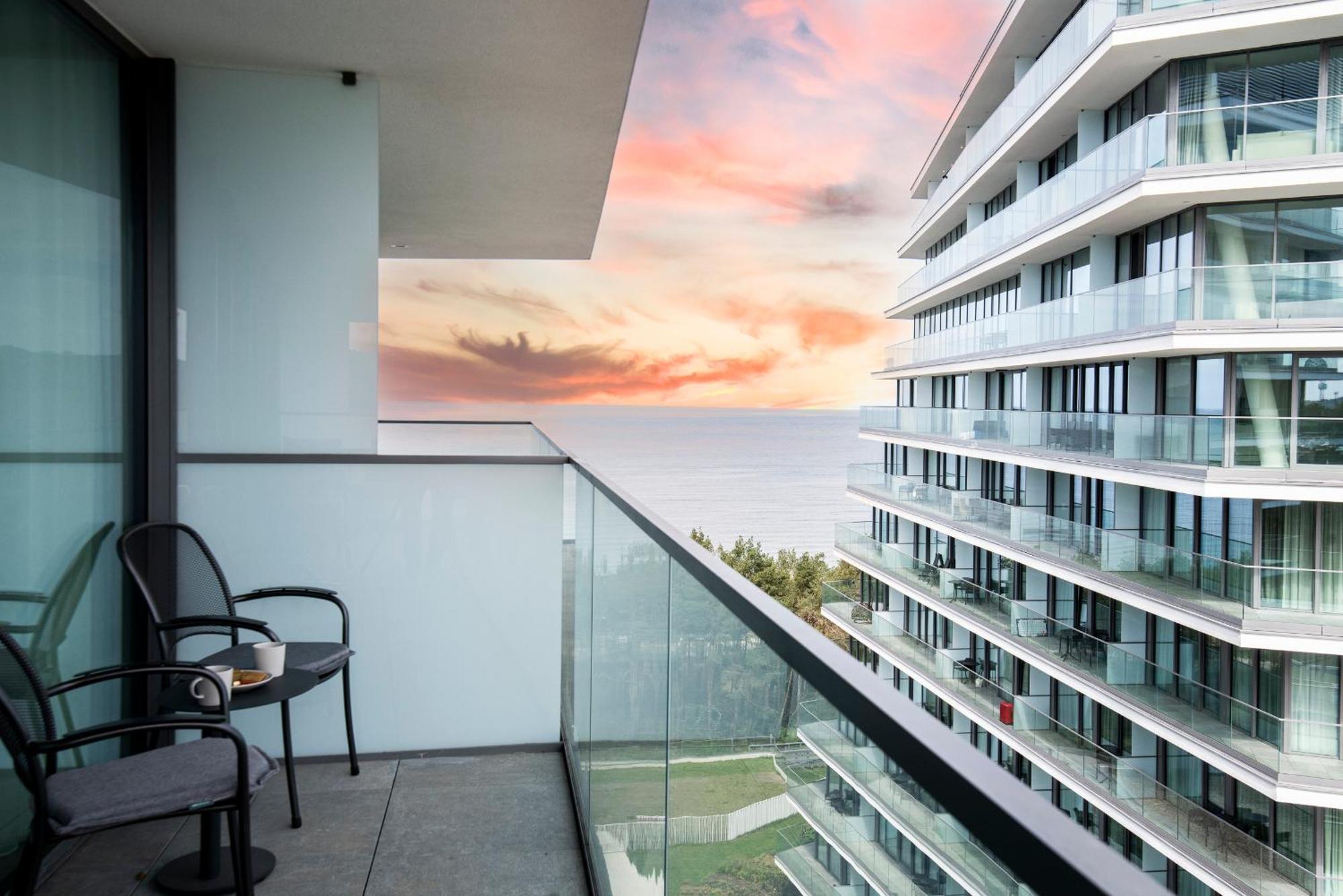 Ferienwohnung Wave Panorama 8Th Floor Sea View Misdroy Exterior foto
