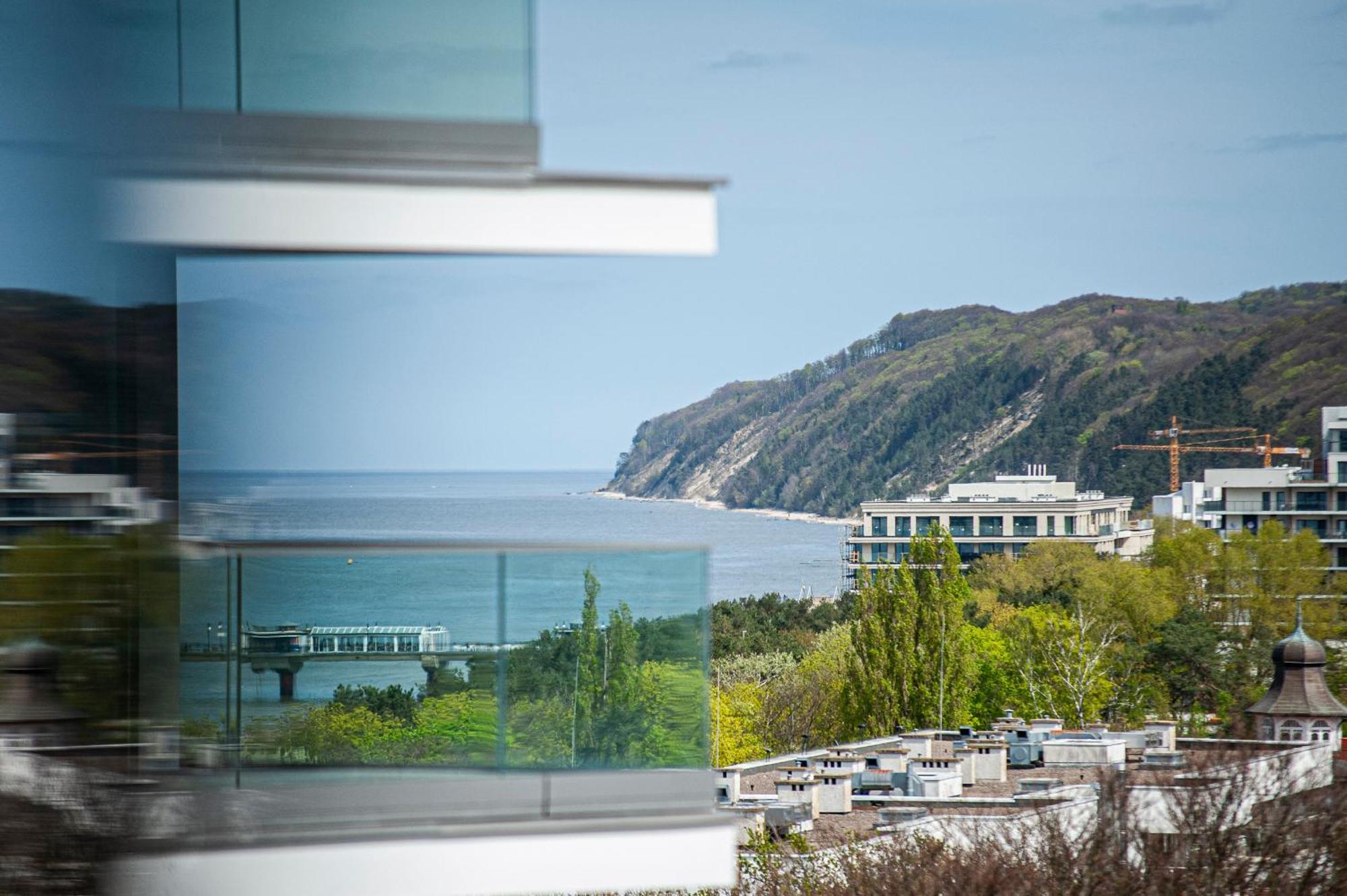 Ferienwohnung Wave Panorama 8Th Floor Sea View Misdroy Exterior foto