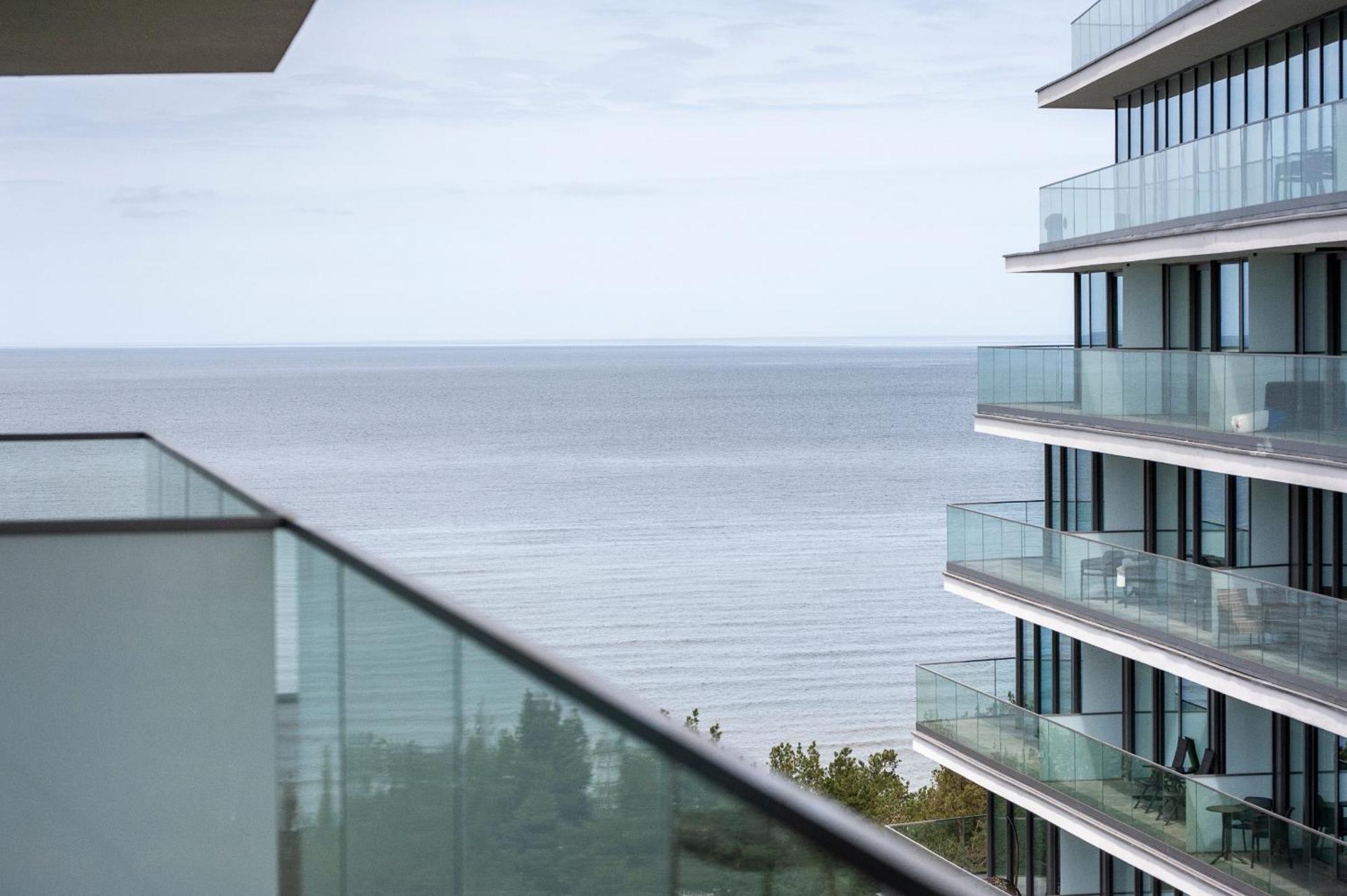 Ferienwohnung Wave Panorama 8Th Floor Sea View Misdroy Exterior foto