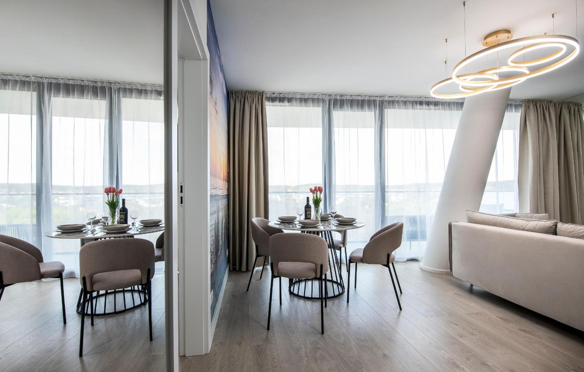 Ferienwohnung Wave Panorama 8Th Floor Sea View Misdroy Exterior foto